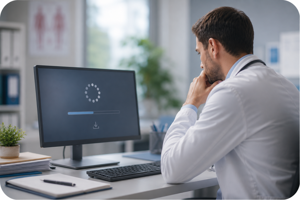 Pourquoi certains logiciels médicaux en local deviennent-ils lents avec le temps et comment l’éviter ?